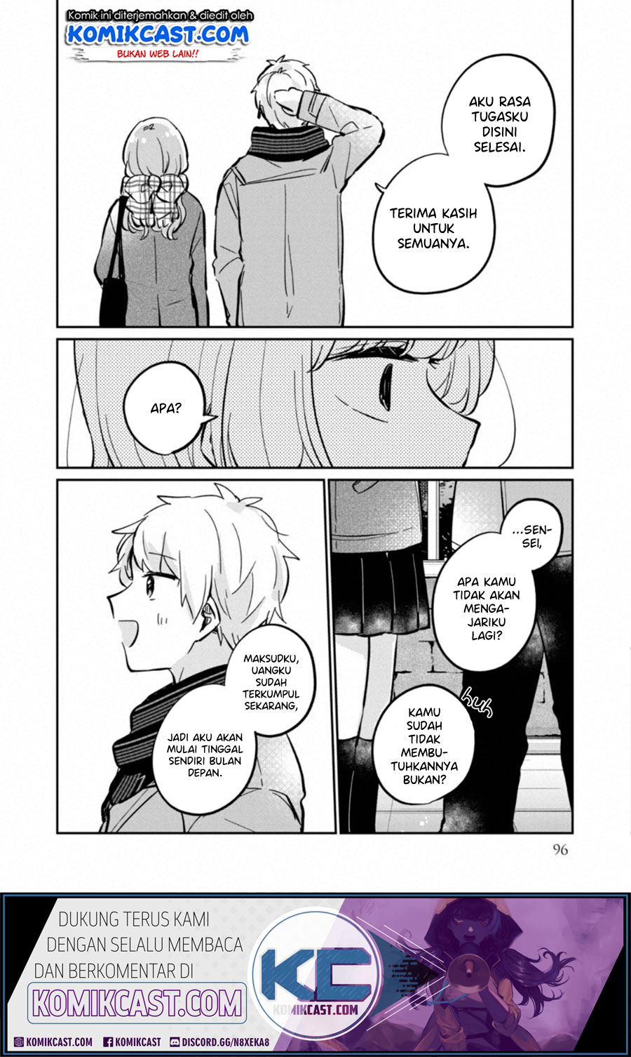 It’s Not Meguro-san’s First Time Chapter 30.5 Bahasa Indonesia